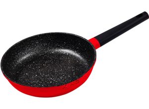 4019256018475 - KING Bratpfanne Shine Red Aluminiumguss (1-tlg) Induktion rot|schwarz 4019256018475 - KING Bratpfanne Shine Red Aluminiumguss (1-tlg) Induktion rot|schwarz