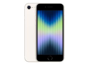 0194253015222 - iPhone SE (3rd generation) - 5G Smartphone - Dual-SIM - 256GB - LCD-Anzeige - 47 - 1334 x 750 Pixel - rear camera 12 MP - front camera 7 MP - Starlight (MMXN3ZD A)