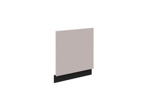 4255832101661 - Frontblende für integrierten Geschirrspüler 60 cm Küche ARONA Kaschmir beige