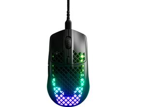 5707119047548 - Steelseries Aerox 3 Gaming-Maus USB Optisch Onyx 6 Tasten Beleuchtet Abnehmbares Kabel 5707119047548 - Steelseries Aerox 3 Gaming-Maus USB Optisch Onyx 6 Tasten Beleuchtet Abnehmbares Kabel
