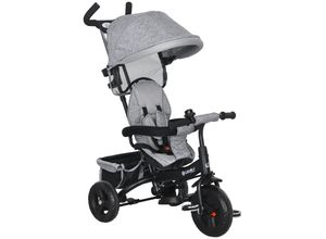 4255633566546 - 6-in-1 Dreirad mit Schubstange Kinderdreirad mit abnehmbarem Sonnendach 4255633566546 - 6-in-1 Dreirad mit Schubstange Kinderdreirad mit abnehmbarem Sonnendach