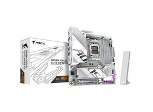 4719331866082 - GIGABYTE B850M AORUS ELITE WIFI6E ICE Mainboard - AMD B850 - AMD AM5 socket - DDR5 RAM - Micro-ATX