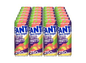 5000112680829 - Fanta Tutti Frutti Zero 025 Liter Dose 24er Pack 5000112680829 - Fanta Tutti Frutti Zero 025 Liter Dose 24er Pack