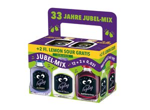 4004752255134 - Kleiner Feigling Jubel-Mix 150 - 200 % vol 20 ml 12+2er Pack
