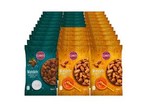 4316268636209 - Clarkys Mandeln 150 g verschiedene Sorten 30er Pack