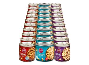 4316268671231 - Clarkys Cashews Dose 150g verschiedene Sorten 30er Pack