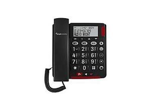3700601423891 - BigTel 48 Plus Schnurgebundenes Seniorentelefon Freisprechen für Hörgeräte kompatibel Wahlwiederholung LED-Display Schwarz 3700601423891 - BigTel 48 Plus Schnurgebundenes Seniorentelefon Freisprechen für Hörgeräte kompatibel Wahlwiederholung LED-Display Schwarz