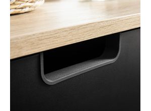 4027181124468 - - Waschbeckenunterschrank »Emmik« - 60x325x625cm - schwarz - Holz Kunststoff Metall 4027181124468 - - Waschbeckenunterschrank »Emmik« - 60x325x625cm - schwarz - Holz Kunststoff Metall
