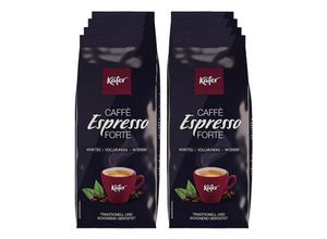 4037014004416 - Käfer Caffe Espresso Forte 1 kg 8er Pack 4037014004416 - Käfer Caffe Espresso Forte 1 kg 8er Pack