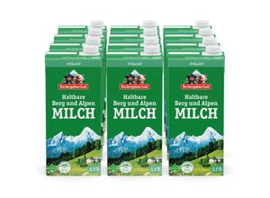 4101530002482 - H-Milch Berg und Alpen 21195 35% Fett 12x 1 Liter im Tetrapack 4101530002482 12 Stück