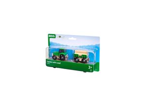 7312350337990 - Brio Traktor mit Holz-Anhänger - ab 3 Jahren