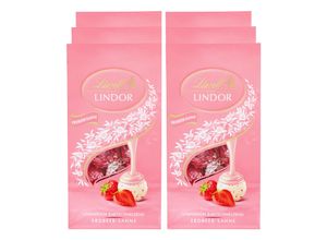 4000539134111 - Lindor Erdbeer Sahne 100 g 6er Pack 4000539134111 - Lindor Erdbeer Sahne 100 g 6er Pack