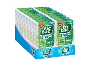 8000500438244 - Tic Tac Two Spearmint Fresh & Mild 385 g 16er Pack 8000500438244 - Tic Tac Two Spearmint Fresh & Mild 385 g 16er Pack