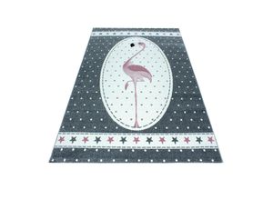4053658995170 - Wunderschöne Kinderteppiche kurzflor 11 mm Teppich mit Flamingo Motiv 4053658995170 - Wunderschöne Kinderteppiche kurzflor 11 mm Teppich mit Flamingo Motiv
