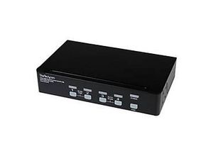 0065030831369 - StarTechcom 4 Port Dual Link DVI USB KVM Switch mit Audio - Hochauflösender DVI KVM Desktop Umschalter - KVM- Audio- USB-Switch - 4 Anschlüsse 0065030831369 - StarTechcom 4 Port Dual Link DVI USB KVM Switch mit Audio - Hochauflösender DVI KVM Desktop Umschalter - KVM- Audio- USB-Switch - 4 Anschlüsse