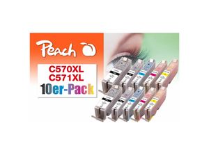 7640173432289 - 10er-Pack Tintenpatronen XL-Ergiebigkeit kompatibel zu Canon PGI-570XL CLI-571XL 7640173432289 - 10er-Pack Tintenpatronen XL-Ergiebigkeit kompatibel zu Canon PGI-570XL CLI-571XL
