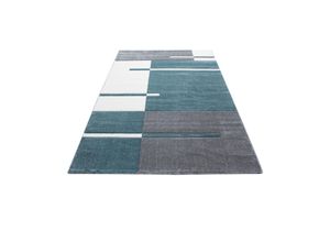 4053658991219 - Wunderschöne Kurzflor Teppich 13 mm Teppich Moderner Design Konturenschnitt 3D