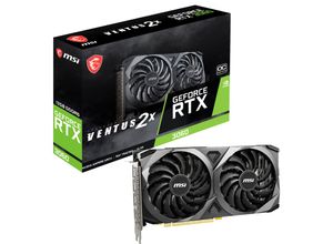 4719072793814 - GeForce RTX 3060 VENTUS 2X 12G OC - Grafikkarten - GF RTX 3060 - 12 GB GDDR6 - PCIe 40 - HDMI 3 x DisplayPort 4719072793814 - GeForce RTX 3060 VENTUS 2X 12G OC - Grafikkarten - GF RTX 3060 - 12 GB GDDR6 - PCIe 40 - HDMI 3 x DisplayPort