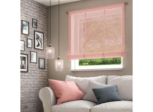 4006470481864 - Raffrollo NEUTEX FOR YOU Libre-ECO Gr 2 orange (koralle) B80cm H140cm Jacquard Obermaterial 100% Polyester Raffrollos 4006470481864 - Raffrollo NEUTEX FOR YOU Libre-ECO Gr 2 orange (koralle) B80cm H140cm Jacquard Obermaterial 100% Polyester Raffrollos
