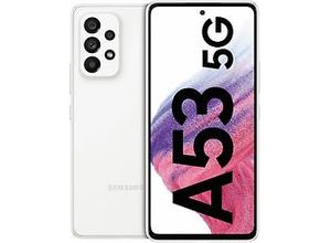 8806094095180 - Galaxy A53 5G SM-A536B 165 cm (65 ) Hybride Dual-SIM Android 12 USB Typ-C 6 GB 128 GB 5000 mAh Weiß (SM-A536BZWNEUB) 8806094095180 - Galaxy A53 5G SM-A536B 165 cm (65 ) Hybride Dual-SIM Android 12 USB Typ-C 6 GB 128 GB 5000 mAh Weiß (SM-A536BZWNEUB)