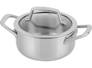 0622356295031 - Kochtopf NINJA EverClad Suppentopf aus Edelstahl C902DE silber (edelstahlfarben) H125cm Ø16cm Töpfe Entwickelt für den Einsatz unter schwierigsten Kochbedingungen 0622356295031 - Kochtopf NINJA EverClad Suppentopf aus Edelstahl C902DE silber (edelstahlfarben) H125cm Ø16cm Töpfe Entwickelt für den Einsatz unter schwierigsten Kochbedingungen
