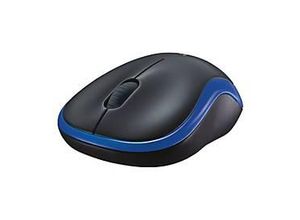 5099206028838 - Kabellose Ergonomische Maus Beidhändig M185 Blau Schwarz 5099206028838 - Kabellose Ergonomische Maus Beidhändig M185 Blau Schwarz