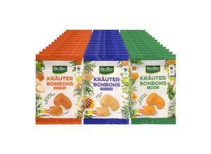 4316268700528 - BioBio Bonbons 90 g verschiedene Sorten 36er Pack 4316268700528 - BioBio Bonbons 90 g verschiedene Sorten 36er Pack