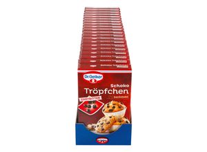 4000521007232 - Dr Oetker Schoko Tröpfchen Zartbitter 75 g 20er Pack 4000521007232 - Dr Oetker Schoko Tröpfchen Zartbitter 75 g 20er Pack