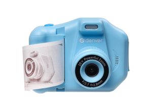 5706751072529 - Kinderkamera Full HD mit Drucker - Selfie-Kamera - 48MP - Digitalkamera Kinder - Foto und Video - Spiele - KPC1370 - Blau