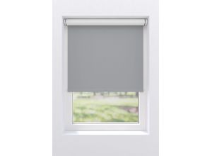 8718078064740 - Springrollo MY HOME Tia Rollos Gr 190 cm stufenlos positionierbar 100 cm grau (hellgrau hellgrau) Verdunkelungsrollos Schraubmontage
