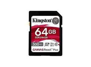 0740617301953 - Canvas React Plus - Flash-Speicherkarte - 64 GB - Video Class V90 UHS-II U3 Class10 - SDXC UHS-II 0740617301953 - Canvas React Plus - Flash-Speicherkarte - 64 GB - Video Class V90 UHS-II U3 Class10 - SDXC UHS-II