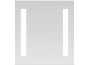 5705387002733 - Badspiegel LOEVSCHALL Römö Quadratisch Spiegel mit LED Beleuchtung Lichtspiegel silber (silberfarben) Spiegel B H T 60cm x 65cm x 35cm Verstellbarer Badezimmerspiegel mit Beleuchtung Dänisches Design B60cm H65cm T35cm 5705387002733 - Badspiegel LOEVSCHALL Römö Quadratisch Spiegel mit LED Beleuchtung Lichtspiegel silber (silberfarben) Spiegel B H T 60cm x 65cm x 35cm Verstellbarer Badezimmerspiegel mit Beleuchtung Dänisches Design B60cm H65cm T35cm