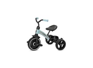 3800166118598 - Dreirad Dallas ergonomischer Sitz höhenverstellbar EVA-Räder Korb hellblau