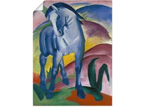 4058661196606 - Wandbild ARTLAND Blaues Pferd I 1911 Bilder Gr B H 30 cm x 40 cm Poster Haustiere 1 St bunt Bild Poster Bilder als Alubild Leinwandbild Wandaufkleber oder in versch Größen 4058661196606 - Wandbild ARTLAND Blaues Pferd I 1911 Bilder Gr B H 30 cm x 40 cm Poster Haustiere 1 St bunt Bild Poster Bilder als Alubild Leinwandbild Wandaufkleber oder in versch Größen