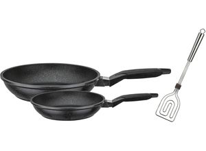 4005643457538 - Pfannen-Set Titanium Granit Pfannen Gr Ø 28 cm schwarz Pfannensets kratzfeste TITAN Antihaft-Versiegelung inkl Wender Induktion 4005643457538 - Pfannen-Set Titanium Granit Pfannen Gr Ø 28 cm schwarz Pfannensets kratzfeste TITAN Antihaft-Versiegelung inkl Wender Induktion