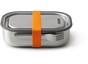 5060089724414 - Lunchbox BLACK+BLUM Lebensmittelaufbewahrungsbehälter Gr B H L 15 cm x 65 cm x 20 cm orange (orange edelstahlfarben) Lunchboxen Lebensmittelaufbewahrungsbehälter mit Silikon-Ventil Gabel und Gurt 1000 ml 5060089724414 - Lunchbox BLACK+BLUM Lebensmittelaufbewahrungsbehälter Gr B H L 15 cm x 65 cm x 20 cm orange (orange edelstahlfarben) Lunchboxen Lebensmittelaufbewahrungsbehälter mit Silikon-Ventil Gabel und Gurt 1000 ml