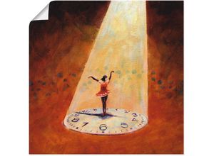 4055327384629 - Wandbild ARTLAND Im Jetzt sein Bilder Gr B H 30 cm x 30 cm Poster Frau 1 St braun Bild Kunstdruck Kunstdrucke Bilder als Leinwandbild Wandaufkleber oder Poster in versch Größen