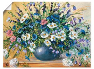 4055327601986 - Wandbild ARTLAND Vase mit Kornblumen Bilder Gr B H 60 cm x 45 cm Poster Blumen Querformat 1 St weiß Bild Poster Bilder als Leinwandbild Wandaufkleber oder in versch Größen 4055327601986 - Wandbild ARTLAND Vase mit Kornblumen Bilder Gr B H 60 cm x 45 cm Poster Blumen Querformat 1 St weiß Bild Poster Bilder als Leinwandbild Wandaufkleber oder in versch Größen