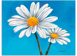 4057738412298 - Wandbild ARTLAND Margeriten auf Blau Bilder Gr B H 60 cm x 45 cm Alu-Dibond-Druck Blumen 1 St blau Bild Poster Bilder als Alubild Leinwandbild Wandaufkleber oder in versch Größen 4057738412298 - Wandbild ARTLAND Margeriten auf Blau Bilder Gr B H 60 cm x 45 cm Alu-Dibond-Druck Blumen 1 St blau Bild Poster Bilder als Alubild Leinwandbild Wandaufkleber oder in versch Größen