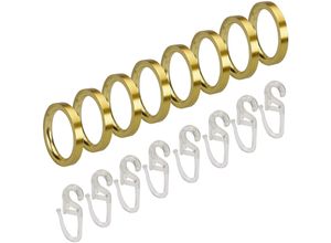 4016318280269 - Gardinenring LIEDECO gold (goldfarben) Ø16cm Materialmix Gardinenbefestigungen für Gardinenstangen Ø 16 mm 4016318280269 - Gardinenring LIEDECO gold (goldfarben) Ø16cm Materialmix Gardinenbefestigungen für Gardinenstangen Ø 16 mm