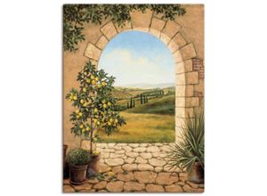 4055327156059 - Wandbild ARTLAND Zitronenbaum vorm Torbogen Bilder Gr B H 60 cm x 80 cm Leinwandbild Fensterblick 1 St beige (naturfarben) Bild Poster Bilder als Alubild Leinwandbild Wandaufkleber oder in versch Größen 4055327156059 - Wandbild ARTLAND Zitronenbaum vorm Torbogen Bilder Gr B H 60 cm x 80 cm Leinwandbild Fensterblick 1 St beige (naturfarben) Bild Poster Bilder als Alubild Leinwandbild Wandaufkleber oder in versch Größen