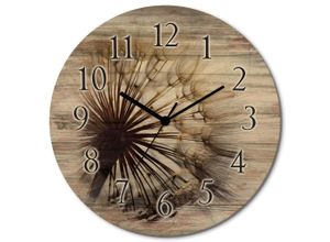 4062144962275 - Wanduhr ARTLAND Große Pusteblume blau B30cm H30cm T06cm Wanduhren wahlweise mit Quarz- oder Funkuhrwerk lautlos ohne Tickgeräusche 4062144962275 - Wanduhr ARTLAND Große Pusteblume blau B30cm H30cm T06cm Wanduhren wahlweise mit Quarz- oder Funkuhrwerk lautlos ohne Tickgeräusche