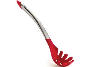 0065506125121 - Nudellöffel CUISIPRO Elegance Kochlöffel Gr - Länge 31 cm rot (edelstahlfarben rot) Löffel Schöpfer satinierter Edelstahl spülmaschinengeeignet 0065506125121 - Nudellöffel CUISIPRO Elegance Kochlöffel Gr - Länge 31 cm rot (edelstahlfarben rot) Löffel Schöpfer satinierter Edelstahl spülmaschinengeeignet