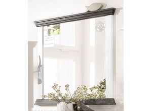 4067601438980 - Garderobenspiegel HOME AFFAIRE Basilico Spiegel Gr B H T 86 cm x 835 cm x 45 cm grau (weiß grau) Spiegel Rahmen aus massiver Kiefer 4067601438980 - Garderobenspiegel HOME AFFAIRE Basilico Spiegel Gr B H T 86 cm x 835 cm x 45 cm grau (weiß grau) Spiegel Rahmen aus massiver Kiefer