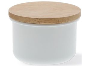4260506870231 - Frischhaltedose Lebensmittelaufbewahrungsbehälter Gr B H L 10 cm x 7 cm x 10 cm weiß Frischhaltedosen auslaufsicher bruchfest mit hochwertigem Holzdeckel 4260506870231 - Frischhaltedose Lebensmittelaufbewahrungsbehälter Gr B H L 10 cm x 7 cm x 10 cm weiß Frischhaltedosen auslaufsicher bruchfest mit hochwertigem Holzdeckel