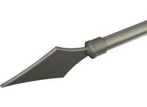 4016318191213 - Gardinenstangen-Endstück Hektor Gr 1 silber (silberfarben matt) H56cm L159cm Ø2cm Gardinenstangenendstücke für Gardinenstangen Ø 20 mm 4016318191213 - Gardinenstangen-Endstück Hektor Gr 1 silber (silberfarben matt) H56cm L159cm Ø2cm Gardinenstangenendstücke für Gardinenstangen Ø 20 mm