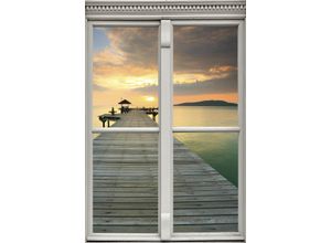4049009355335 - Wandsticker QUEENCE Pier Wandtattoos Gr B H T 40 cm x 60 cm x 01 cm Natur bunt Wandtattoos Natur 4049009355335 - Wandsticker QUEENCE Pier Wandtattoos Gr B H T 40 cm x 60 cm x 01 cm Natur bunt Wandtattoos Natur