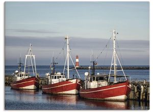 4055327468787 - Wandbild ARTLAND Fischerboote und Mole in Warnemünde Bilder Gr B H 80 cm x 60 cm Leinwandbild Boote & Schiffe 1 St rot Kunstdrucke Bilder als Leinwandbild Wandaufkleber oder Poster in versch Größen 4055327468787 - Wandbild ARTLAND Fischerboote und Mole in Warnemünde Bilder Gr B H 80 cm x 60 cm Leinwandbild Boote & Schiffe 1 St rot Kunstdrucke Bilder als Leinwandbild Wandaufkleber oder Poster in versch Größen