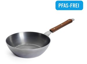4054359040701 - Schmorpfanne WOLL Carbon Steel Hochrandpfanne silber (silberfarben) B24cm H7cm L485cm Ø24cm Pfannen natürlicher Antihafteffekt nach dem Einbrennen 4054359040701 - Schmorpfanne WOLL Carbon Steel Hochrandpfanne silber (silberfarben) B24cm H7cm L485cm Ø24cm Pfannen natürlicher Antihafteffekt nach dem Einbrennen