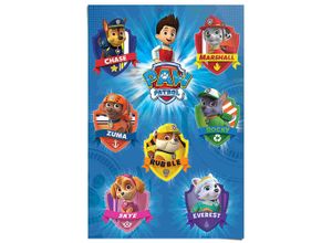 8714597506419 - Poster REINDERS Paw Patrol blau (farbe bild(er) blau) B61cm H915cm T01cm Papier Bilder